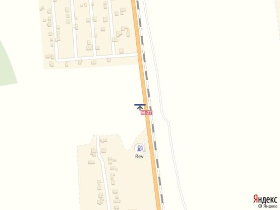 Схема рекламної площини за адресою Одесса-Черноморск 22Б