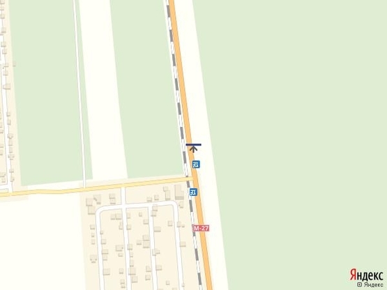 Схема рекламної площини за адресою Одесса-Черноморск 26А