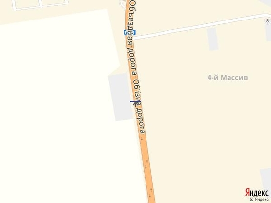 Схема рекламної площини за адресою ОбЪездная- Сакартвелло 34Б