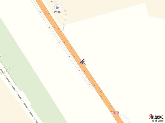 Схема рекламної площини за адресою Одесса - Киев 462 км + 250 м 1А