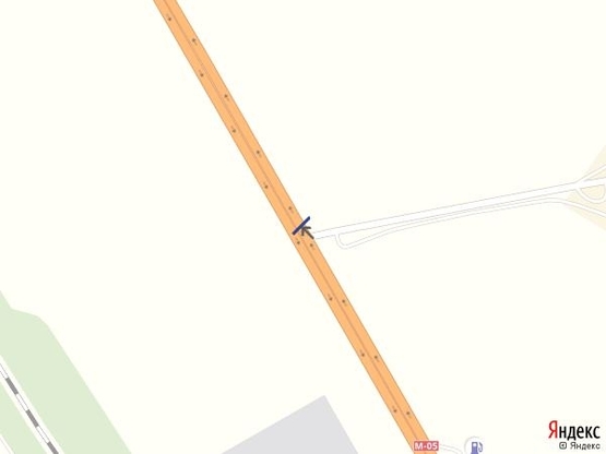 Схема рекламной плоскости по адресу Одесса - Киев 456 км + 950 м 2А