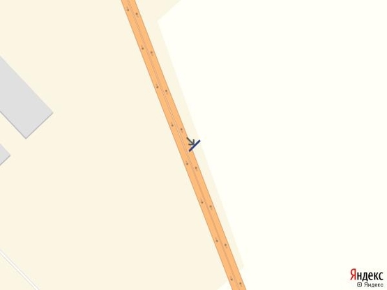 Схема рекламной плоскости по адресу Одесса - Киев 453 км + 650 5Б