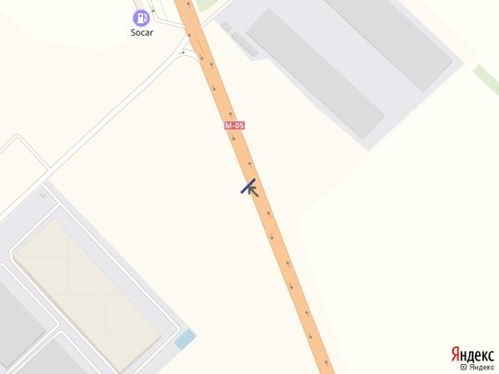 Схема рекламної площини за адресою Одесса - Киев 452+850 Б