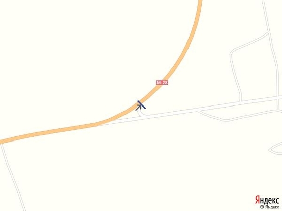 Схема рекламної площини за адресою Одесса - Южный 30+750