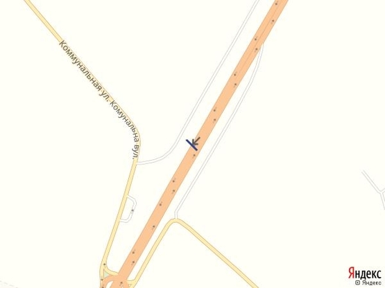 Схема рекламной плоскости по адресу Одесса - Николаев 22+250