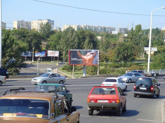 Схема рекламної площини за адресою ул. Балковская / ул. Грушевского (MEGA)3