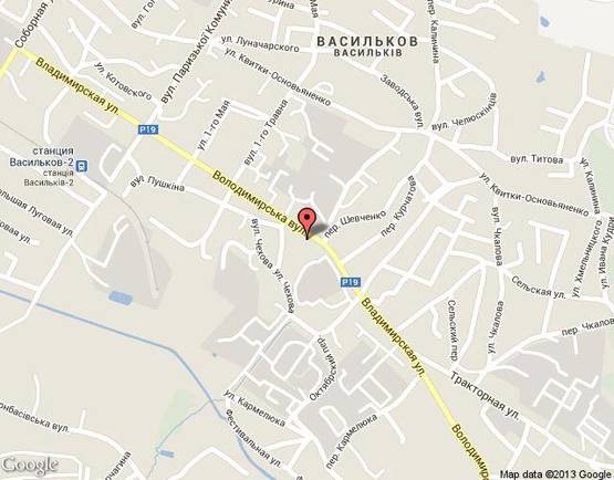 Схема рекламної площини за адресою Колгоспна зупинка, В.Володимирська,70