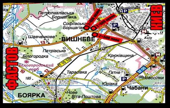 Схема рекламной плоскости по адресу Р-04, 2+600 право