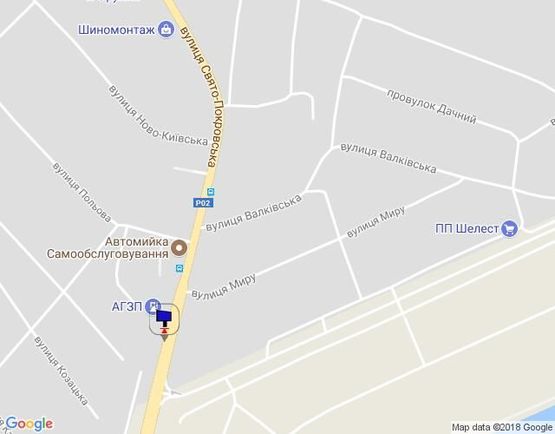 Схема рекламной плоскости по адресу Траса "Київ-Іванків-Овруч", Р-02 км 20+920 ліво, с. Нові Петрівці