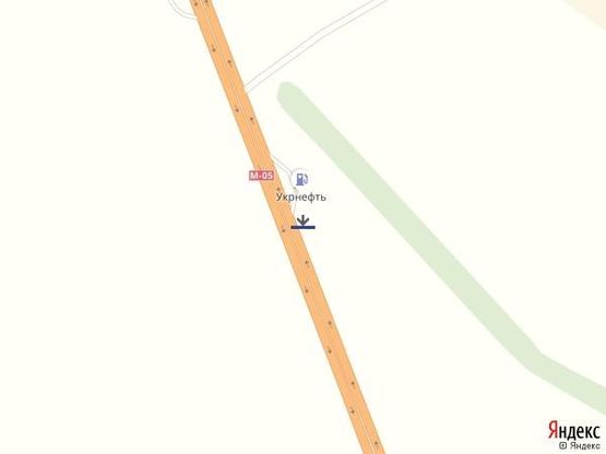 Схема рекламної площини за адресою Трасса Киев-Одесса 455+200 Б (в стор. Одессы)