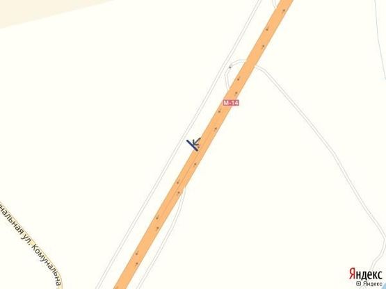 Схема рекламной плоскости по адресу Одесса-Николаев 22+600 А (в стор. Одессы)