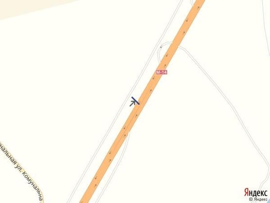 Схема рекламной плоскости по адресу Одесса-Николаев 22+600 Б (в стор. Николаева)