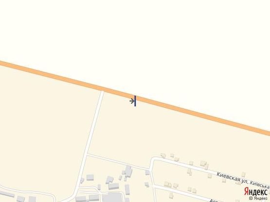 Схема рекламної площини за адресою Одесса-Кучурганы 12+500 А (в стор. 2 столбов)