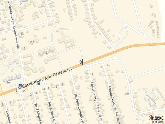 Схема рекламної площини за адресою Одесса-Южный (Фонтанка) 20+200Б (в стор. Южного)