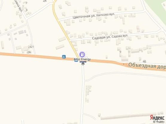 Схема рекламної площини за адресою Объездная дорога 10+00 А выезд с (Авторынка ЯМА)