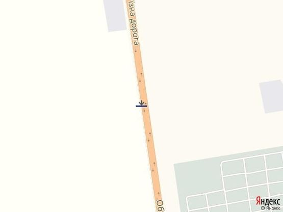 Схема рекламной плоскости по адресу Объездная дорога 21+300 А в стор 2 столбов