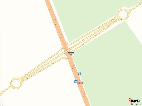 Схема рекламной плоскости по адресу трасса Киев-Одесса 451+750 А (в стор Киева)