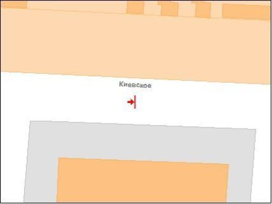 Схема рекламной плоскости по адресу К.Шосе вул., 82 (Эпіцентр)