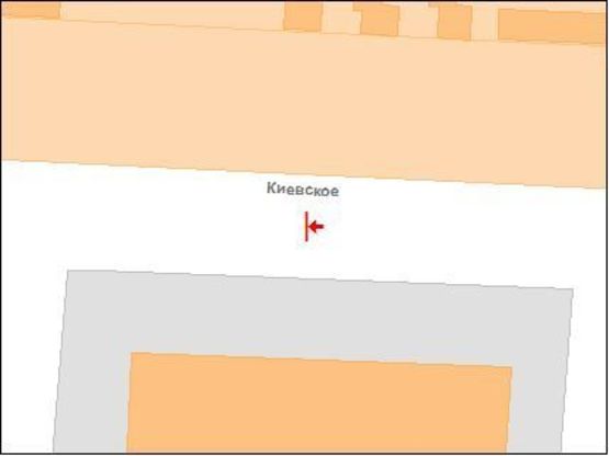 Схема рекламной плоскости по адресу К.Шосе вул., 82 (Эпіцентр)