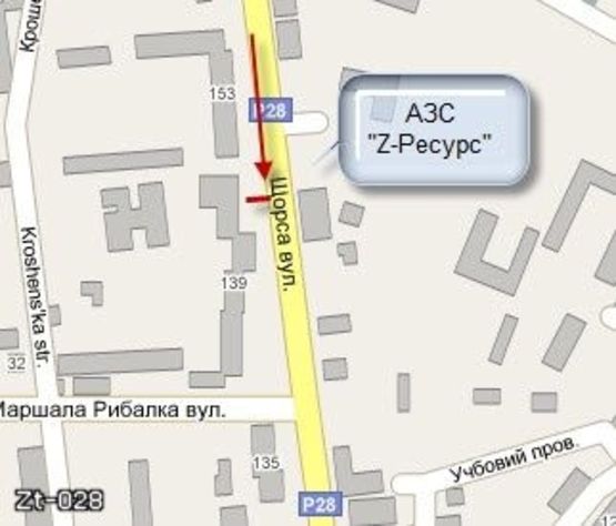 Схема рекламной плоскости по адресу Покровська, 145