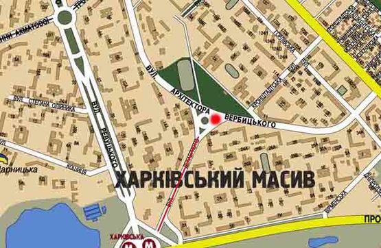 Схема рекламной плоскости по адресу ул. Декабристов/ ул.Архитектора Вербицкого на Кишеню