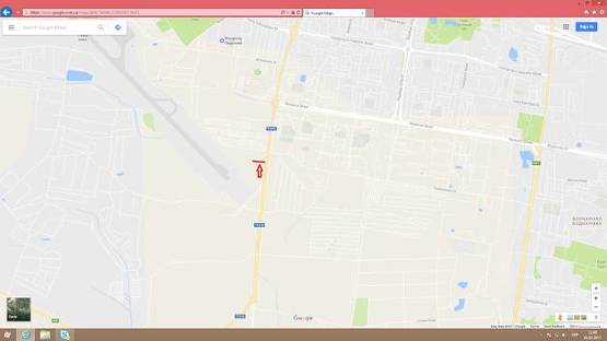 Схема рекламної площини за адресою Кульпарківська, біля заправки Сокар в сторону Вікторія Гарден (нижній)