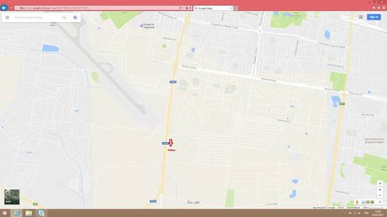 Схема рекламной плоскости по адресу Кульпарківська, біля заправки Сокар в сторону Сокільник (верхній)
