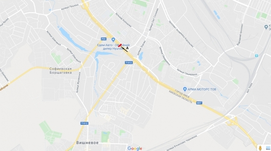 Схема рекламной плоскости по адресу Кольцевая дорога, напр. ул. Зодчих, 18 - ("Опалковый Замок", ав-н "ТOYOTA") - напр. на пр. Победы