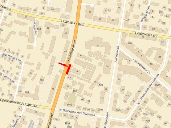 Схема рекламної площини за адресою Каменецкая ул., 39, центр города, ТЦ "Либидь Плаза", №2