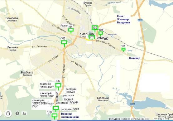 Схема рекламной плоскости по адресу Ул. Пушкина,  вход центрального  рынка