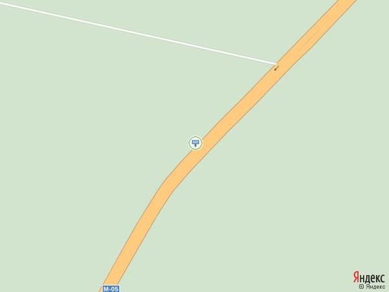 Схема рекламної площини за адресою Автодорога, М-05, Киев-Одесса, км22+350 (между с. Вита-Почтовая и Глевахой)