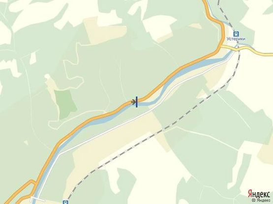 Схема рекламной плоскости по адресу Рахів вул.Головна,  виїзд з центра міста в сторону м.Ів.Франківськ