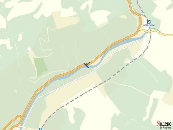 Схема рекламной плоскости по адресу Рахів вул.Головна, вїзд в місто в сторону м.Ужгород