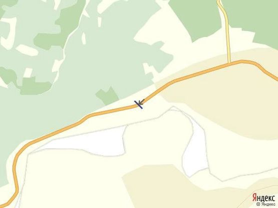 Схема рекламної площини за адресою смт.Великий Бичків виїзд з селища зі сторони м.Рахів в сторону м.Ужгород траса Рогатин-Мукачево