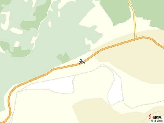 Схема рекламной плоскости по адресу смт.Великий Бичків вїзд в селище зі сторони м.Ужгород в сторону м.Рахів траса Мукачево-Рогатин