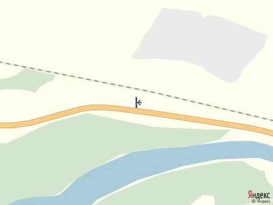 Схема рекламной плоскости по адресу м.Тячів, в'їзд в місто в сторону м.Ужгород, Мукачево, Хуст