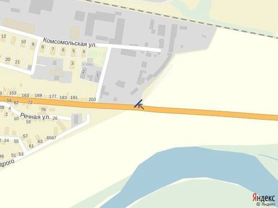 Схема рекламної площини за адресою м. Тячів вул.Незалежності, АЗС, Автосалони в сторону м.Мукачево