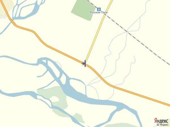 Схема рекламной плоскости по адресу м.Тячів в сторону м.Рахів біля ФГ Мала Голандія