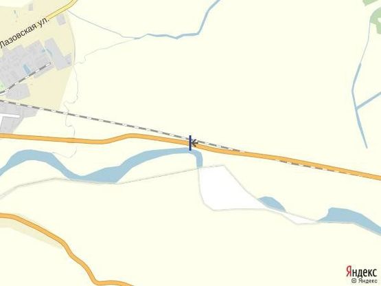 Схема рекламної площини за адресою м. Тячів, в'їзд в сторону м. Мукачево