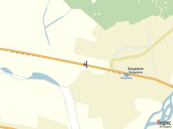 Схема рекламної площини за адресою с.Бедевля в сторону смт.Тересва, Солотвинно, м. Рахів