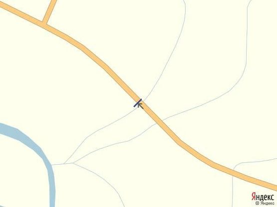 Схема рекламної площини за адресою Траса Мукачево-Рогатин, між м. Тячів та смт. Буштино, в сторону м. Ужгород