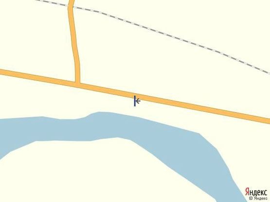 Схема рекламной плоскости по адресу м.Хуст, Вул. Волошина, виїзд з міста траса  Івано-Франківськ-Мукачево, в сторону м. Мукачево