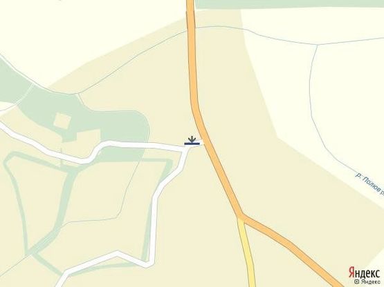 Схема рекламної площини за адресою В'їзд в с.Велятино зі сторони м. Хуст