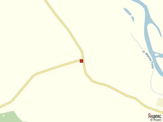 Схема рекламної площини за адресою с.Шаян, (зони відпочинку) курортне містечко, виїзд