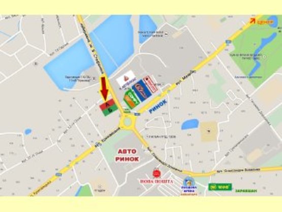 Схема рекламної площини за адресою Набережна-Мазепи кільце (Сільпо , Комфі)