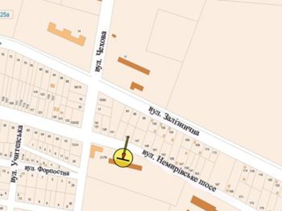 Схема рекламной плоскости по адресу Гіпермаркет "Грош "