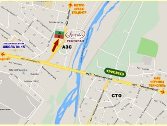 Схема рекламной плоскости по адресу Івасюка, 9 (навпроти Легенди)