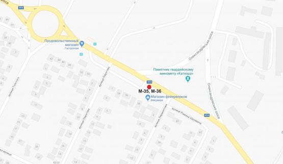 Схема рекламной плоскости по адресу ул.Шухевича (Шмидта)