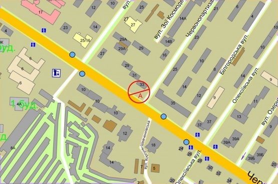 Схема рекламной плоскости по адресу Валерия Лобановского (Краснозвездный) проспект, 33  по ходу к Севастопольской пл.