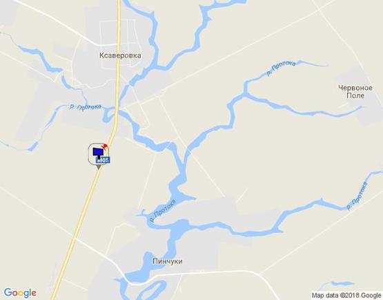 Схема рекламной плоскости по адресу с. Ксаверівка, траса М-05 Київ-Одеса, км 57+900 право